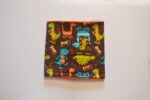 25 Komin minky orange i dino