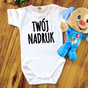 Personalizowane Body z własnym nadrukiem, napisem, tekstem, grafiką