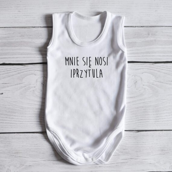 Body z napisem mnie się nosi i przytula