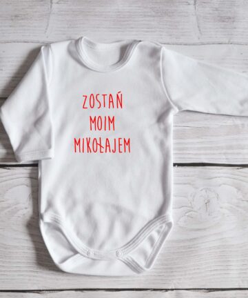 Body z napisem na mikołaja Body z napisem na mikołaja