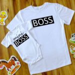 ZESTAW ojciec syn BOSS + mini BOSS