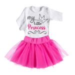 K007-DR Komplet body + spódniczka tiulowa Little Princess