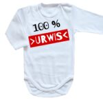 Komplet niemowlęcy BODY + SPODNIE - 100% urwis
