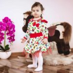 Body z falbanką + spódniczka tiulowa FOLK