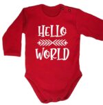 Body niemowlęce Hello World