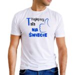 010 tshirt najlepszy tata na swiecie Komplet NAJLEPSZY TATA SYN na świecie