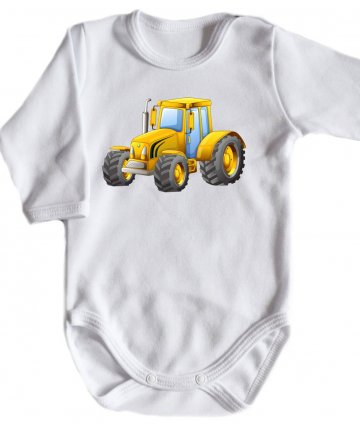 Body niemowlęce z traktorem