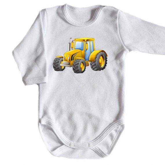 Body niemowlęce z traktorem