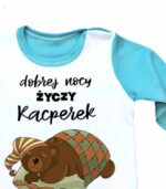 piżamka śpiący miś piżamka śpiący miś