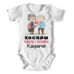 KOCHAM babcię i dziadka z imieniem dziecka