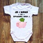 Body niemowlęce Ja i MAMA to spłukany TATA