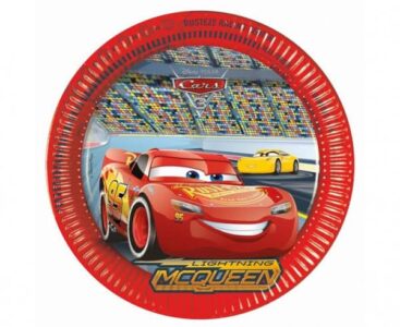 Talerzyki papierowe na ROCZEK Cars 3