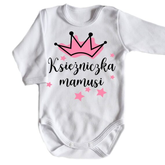 Komplet Księżniczka mamusi - body + spódniczka tiulowa