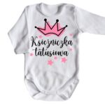 body-dr Komplet Księżniczka tatusiowa - body + spódniczka tiulowa