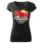 koszulka-dzien-mamy-prezent-imie-czarna Koszulka na DZIEŃ MAMY - Kochanej mamie + imię