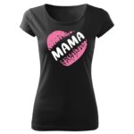 Koszulka dla Mamy z sercem i napisem MAMA