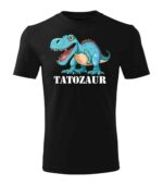 Koszulka na dzień TATY - TATOZAUR z dinozaurem