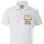 Koszulka POLO - Pierwsza Komunia Św. z imieniem oraz datą